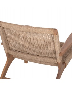 ΠΟΛΥΘΡΟΝΑ LOUNGE MONTER HM6241.01 ΞΥΛΟ ΑΚΑΚΙΑΣ ΦΥΣΙΚΟ-ΣΧΟΙΝΙ ΜΠΕΖ 63.5x60x69Υεκ