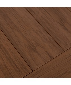 ΤΡΑΠΕΖΙ ΑΛΟΥΜΙΝΙΟΥ ΤΕΤΡΑΓΩΝΟ TABER HM5563.04 ΚΑΠΟΥΤΣΙΝΟ-ΕΠΙΦΑΝΕΙΑ POLYWOOD 80x80x73Υ
