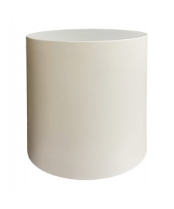 ΤΡΑΠΕΖΙ ΜΕΣΗΣ ΣΤΡΟΓΓΥΛΟ KYOKO HM6592.02 ΜΠΕΖ FIBER CEMENT Φ40x43Υεκ.