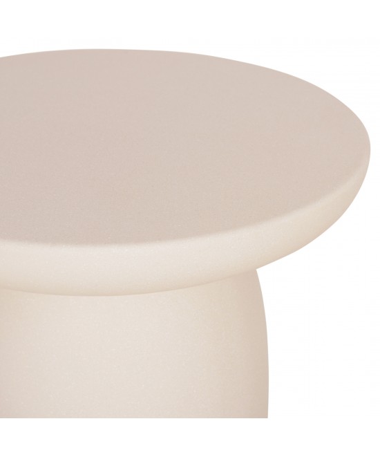 ΤΡΑΠΕΖΙ ΒΟΗΘΗΤΙΚΟ ΣΤΡΟΓΓΥΛΟ HIKARI HM6593.02 ΜΠΕΖ FIBER CEMENT Φ46x48Υεκ.