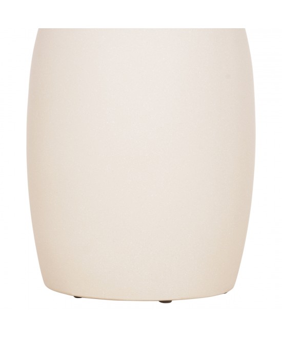ΤΡΑΠΕΖΙ ΒΟΗΘΗΤΙΚΟ ΣΤΡΟΓΓΥΛΟ HIKARI HM6593.02 ΜΠΕΖ FIBER CEMENT Φ46x48Υεκ.