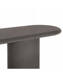 ΚΟΝΣΟΛΑ KENJI FIBER CEMENT ΣΕ ΓΚΡΙ HM6584.01 140x40x77Υεκ.