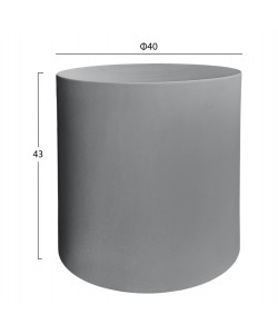 ΤΡΑΠΕΖΙ ΒΟΗΘΗΤΙΚΟ FIBER CEMENT ΣΤΡΟΓΓΥΛΟ KYOKO HM6592.01 ΓΚΡΙ Φ40x43Υεκ. ΤΡΑΠΕΖΙ ΒΟΗΘΗΤΙΚΟ FIBER CEMENT ΣΤΡΟΓΓΥΛΟ KYOKO HM6592.01 ΓΚΡΙ Φ40x43Υεκ.