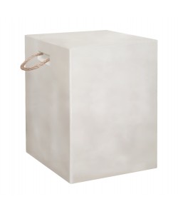 ΣΚΑΜΠΟ ΤΕΤΡΑΓΩΝΟ FIBER CEMENT ΜΕ ΧΕΡΟΥΛΙΑ ZAK HM6581.02 ΣΕ ΜΠΕΖ 36x36x45,5Υεκ