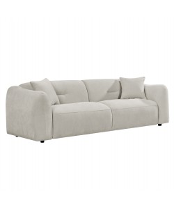 ΚΑΝΑΠΕΣ 3-ΘΕΣΙΟΣ JUNOA HM3333.02 ΕΚΡΟΥ ΥΦΑΣΜΑ 228x89x74Υεκ