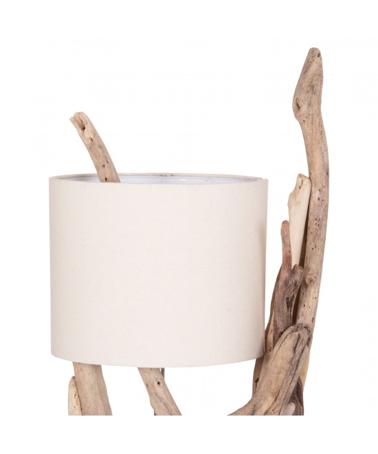 ΕΠΙΤΡΑΠΕΖΙΟ ΦΩΤΙΣΤΙΚΟ BRAMBLE HM4873 DRIFTWOOD & ΛΕΥΚΟ ΚΑΠΕΛΟ Φ28x65Υεκ.