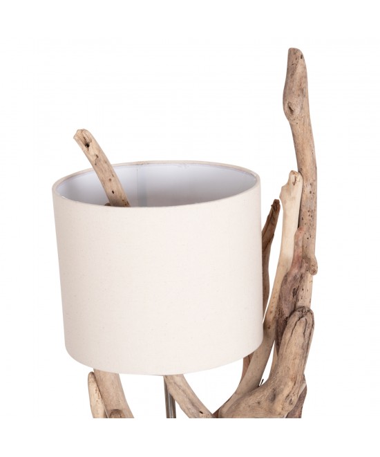 ΕΠΙΤΡΑΠΕΖΙΟ ΦΩΤΙΣΤΙΚΟ BRAMBLE HM4873 DRIFTWOOD & ΛΕΥΚΟ ΚΑΠΕΛΟ Φ28x65Υεκ.