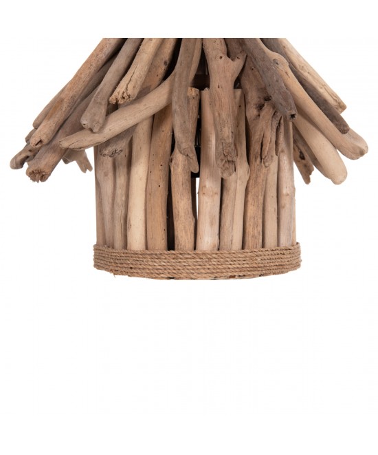ΦΩΤΙΣΤΙΚΟ ΟΡΟΦΗΣ ΚΡΕΜΑΣΤΟ TREIT HM4874 DRIFTWOOD ΣΕ ΦΥΣΙΚΟ Φ40x73Υεκ [1xΕ27]