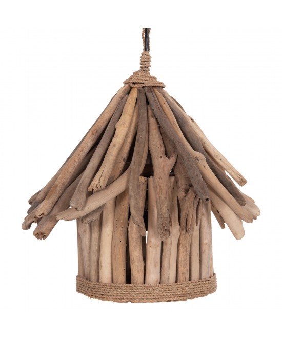 ΦΩΤΙΣΤΙΚΟ ΟΡΟΦΗΣ ΚΡΕΜΑΣΤΟ TREIT HM4874 DRIFTWOOD ΣΕ ΦΥΣΙΚΟ Φ40x73Υεκ [1xΕ27]