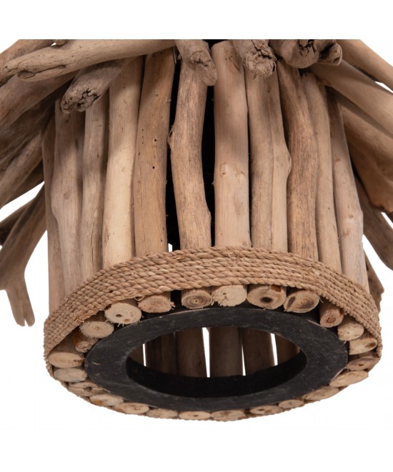 ΦΩΤΙΣΤΙΚΟ ΟΡΟΦΗΣ ΚΡΕΜΑΣΤΟ TREIT HM4874 DRIFTWOOD ΣΕ ΦΥΣΙΚΟ Φ40x73Υεκ [1xΕ27]