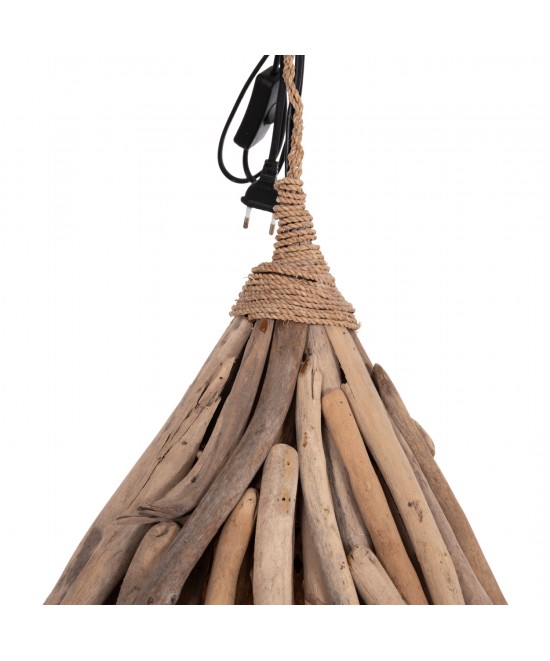 ΦΩΤΙΣΤΙΚΟ ΟΡΟΦΗΣ ΚΡΕΜΑΣΤΟ TREIT HM4875 DRIFTWOOD ΣΕ ΦΥΣΙΚΟ 48x54x52-73Υεκ [1xΕ27]
