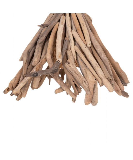 ΦΩΤΙΣΤΙΚΟ ΟΡΟΦΗΣ ΚΡΕΜΑΣΤΟ TREIT HM4875 DRIFTWOOD ΣΕ ΦΥΣΙΚΟ 48x54x52-73Υεκ [1xΕ27]