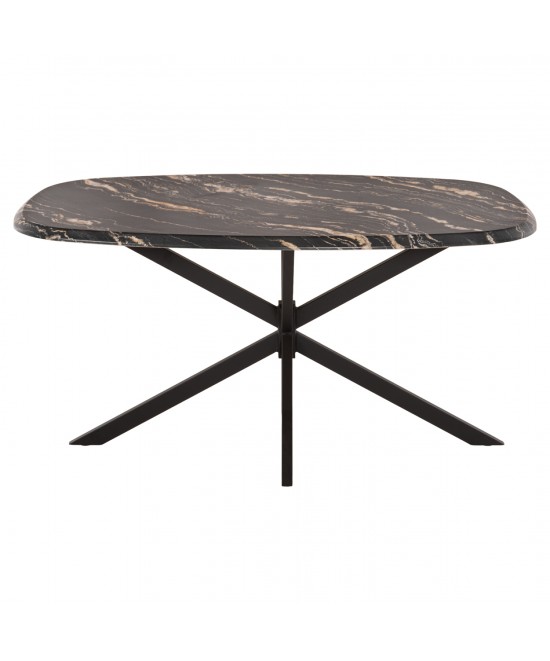 ΤΡΑΠΕΖΙ ΟΒΑΛ RODDEN HM11903.02 ΜΕ WERZALIT BLACK/GOLD MARBLE-ΜΑΥΡΗ ΒΑΣΗ 146x94x75Υεκ ΤΡΑΠΕΖΙ ΟΒΑΛ RODDEN HM11903.02 ΜΕ WERZALIT BLACK/GOLD MARBLE-ΜΑΥΡΗ ΒΑΣΗ 146x94x75Υεκ