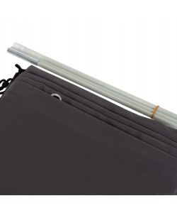 ΚΑΛΥΜΜΑ 3X4m ΓΙΑ ΟΜΠΡΕΛΑ HM6620.01 - SPUN POLYESTER ΣΕ ΓΚΡΙ