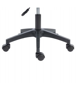 ΚΑΡΕΚΛΑ ΓΡΑΦΕΙΟΥ ZENITH HM1225.01 PP & MESH ΥΦΑΣΜΑ--ΜΑΥΡΟ 60x60x92-100Υεκ