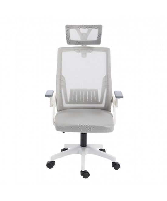 ΚΑΡΕΚΛΑ ΓΡΑΦΕΙΟΥ MATRON HM1226.02 ΛΕΥΚΟ PP--ΑΝΟΙΧΤΟ ΓΚΡΙ MESH 47x47x128Υεκ ΚΑΡΕΚΛΑ ΓΡΑΦΕΙΟΥ MATRON HM1226.02 ΛΕΥΚΟ PP--ΑΝΟΙΧΤΟ ΓΚΡΙ MESH 47x47x128Υεκ