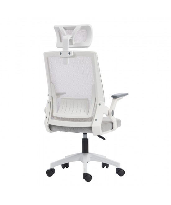 ΚΑΡΕΚΛΑ ΓΡΑΦΕΙΟΥ MATRON HM1226.02 ΛΕΥΚΟ PP--ΑΝΟΙΧΤΟ ΓΚΡΙ MESH 47x47x128Υεκ ΚΑΡΕΚΛΑ ΓΡΑΦΕΙΟΥ MATRON HM1226.02 ΛΕΥΚΟ PP--ΑΝΟΙΧΤΟ ΓΚΡΙ MESH 47x47x128Υεκ