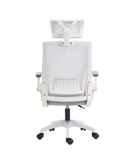 ΚΑΡΕΚΛΑ ΓΡΑΦΕΙΟΥ MATRON HM1226.02 ΛΕΥΚΟ PP--ΑΝΟΙΧΤΟ ΓΚΡΙ MESH 47x47x128Υεκ ΚΑΡΕΚΛΑ ΓΡΑΦΕΙΟΥ MATRON HM1226.02 ΛΕΥΚΟ PP--ΑΝΟΙΧΤΟ ΓΚΡΙ MESH 47x47x128Υεκ