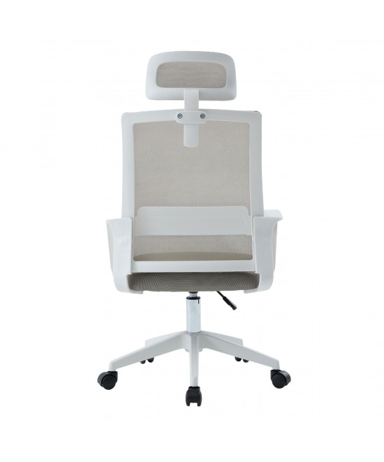 ΚΑΡΕΚΛΑ ΓΡΑΦΕΙΟΥ VELOCITY HM1229.02 ΛΕΥΚΟ PP--ΑΝΟΙΧΤΟ ΓΚΡΙ MESH 61x62x123Υεκ ΚΑΡΕΚΛΑ ΓΡΑΦΕΙΟΥ VELOCITY HM1229.02 ΛΕΥΚΟ PP--ΑΝΟΙΧΤΟ ΓΚΡΙ MESH 61x62x123Υεκ