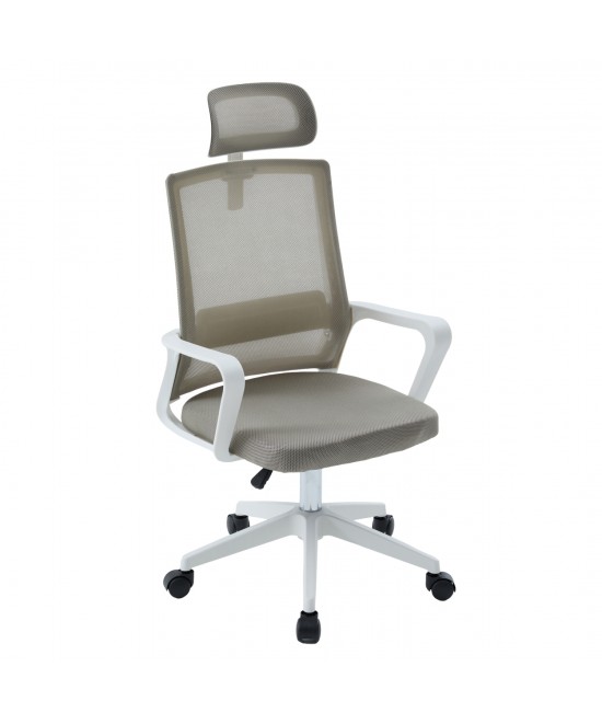 ΚΑΡΕΚΛΑ ΓΡΑΦΕΙΟΥ VELOCITY HM1229.02 ΛΕΥΚΟ PP--ΑΝΟΙΧΤΟ ΓΚΡΙ MESH 61x62x123Υεκ ΚΑΡΕΚΛΑ ΓΡΑΦΕΙΟΥ VELOCITY HM1229.02 ΛΕΥΚΟ PP--ΑΝΟΙΧΤΟ ΓΚΡΙ MESH 61x62x123Υεκ