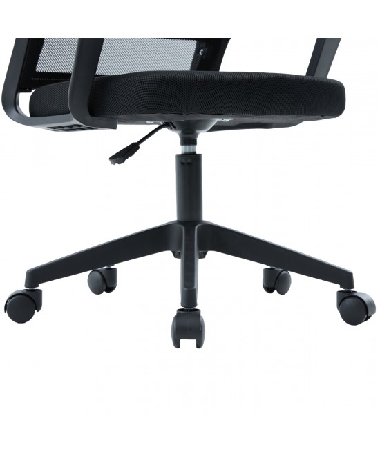 ΚΑΡΕΚΛΑ ΓΡΑΦΕΙΟΥ VELOCITY HM1229.01 ΜΑΥΡO MESH & PP 61x62x123Υεκ ΚΑΡΕΚΛΑ ΓΡΑΦΕΙΟΥ VELOCITY HM1229.01 ΜΑΥΡO MESH & PP 61x62x123Υεκ