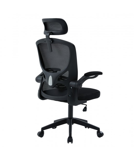 ΚΑΡΕΚΛΑ ΓΡΑΦΕΙΟΥ FLOATER HM1230.01 ΜΑΥΡO MESH & PP 62x62x106-116Υεκ ΚΑΡΕΚΛΑ ΓΡΑΦΕΙΟΥ FLOATER HM1230.01 ΜΑΥΡO MESH & PP 62x62x106-116Υεκ