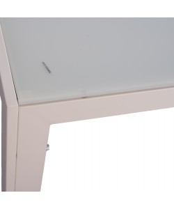 ΣΕΤ ΤΡΑΠΕΖΑΡΙΑΣ 7ΤΜΧ MIRI HM10875.03 ΤΡΑΠΕΖΙ ΜΕΤΑΛ.ΛΕΥΚΟ--ΚΑΡΕΚΛΕΣ ΑΛΟΥΜΙΝΙΟΥ