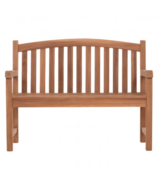 ΠΑΓΚΑΚΙ ΚΗΠΟΥ 2ΘΕΣΙΟ ELENA HM6651 ΞΥΛΟ TEAK--ΦΥΣΙΚΟ 120x60x95Υεκ.