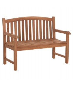 ΠΑΓΚΑΚΙ ΚΗΠΟΥ 2ΘΕΣΙΟ ELENA HM6651 ΞΥΛΟ TEAK--ΦΥΣΙΚΟ 120x60x95Υεκ.