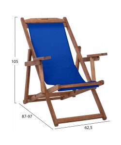 ΣΕΖΛΟΝΓΚ ΜΕ ΜΠΡΑΤΣΑ ΛΗΜΝΟΣ & PVC ΜΠΛΕ HM11708.01T ΞΥΛΟ ΟΞΙΑΣ ΚΑΡΥΔΙ 62.5x97x105Υεκ ΣΕΖΛΟΝΓΚ ΜΕ ΜΠΡΑΤΣΑ ΛΗΜΝΟΣ & PVC ΜΠΛΕ HM11708.01T ΞΥΛΟ ΟΞΙΑΣ ΚΑΡΥΔΙ 62.5x97x105Υεκ