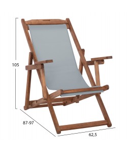 ΣΕΖΛΟΝΓΚ ΜΕ ΜΠΡΑΤΣΑ ΛΗΜΝΟΣ & PVC ΓΚΡΙ HM11708.10T ΞΥΛΟ ΟΞΙΑΣ ΚΑΡΥΔΙ 62.5x97x105Υεκ ΣΕΖΛΟΝΓΚ ΜΕ ΜΠΡΑΤΣΑ ΛΗΜΝΟΣ & PVC ΓΚΡΙ HM11708.10T ΞΥΛΟ ΟΞΙΑΣ ΚΑΡΥΔΙ 62.5x97x105Υεκ