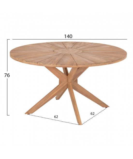 ΣΕΤ ΤΡΑΠΕΖΑΡΙΑΣ ΕΞ.ΧΩΡΟΥ 5ΤΜΧ CORTEN HM10900.02 ΞΥΛΟ ΑΚΑΚΙΑΣ ΦΥΣΙΚΟ--ΜΑΞΙΛΑΡΙΑ ΓΚΡΙ