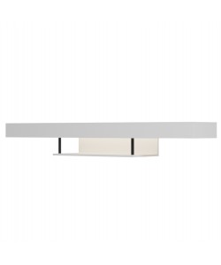 ΕΠΙΠΛΟ ΤΗΛΕΟΡΑΣΗΣ ΤΟΙΧΟΥ ME LED SAVOR HM18381.02 ΜΕΛΑΜΙΝΗ ΛΕΥΚΗ 150x29,5x22Υεκ