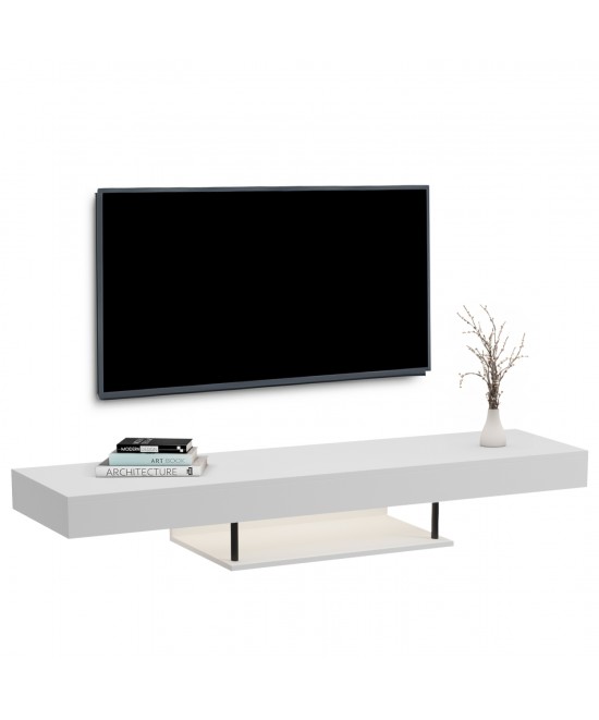 ΕΠΙΠΛΟ ΤΗΛΕΟΡΑΣΗΣ ΤΟΙΧΟΥ ME LED SAVOR HM18381.02 ΜΕΛΑΜΙΝΗ ΛΕΥΚΗ 150x29,5x22Υεκ ΕΠΙΠΛΟ ΤΗΛΕΟΡΑΣΗΣ ΤΟΙΧΟΥ ME LED SAVOR HM18381.02 ΜΕΛΑΜΙΝΗ ΛΕΥΚΗ 150x29,5x22Υεκ