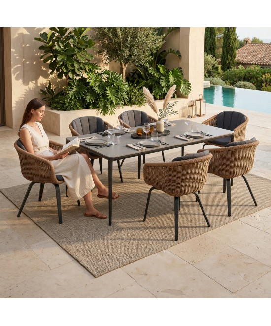 ΣΕΤ ΤΡΑΠΕΖΑΡΙΑΣ 7ΤΜΧ VICTUS HM10862.01 ΓΚΡΙ ΑΛΟΥΜ.-SINTERED STONE-OLEFIN--WICKER ΣΕΤ ΤΡΑΠΕΖΑΡΙΑΣ 7ΤΜΧ VICTUS HM10862.01 ΓΚΡΙ ΑΛΟΥΜ.-SINTERED STONE-OLEFIN--WICKER