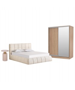 ΣΕΤ ΚΡΕΒΑΤΟΚΑΜΑΡΑΣ 3ΤΜΧ EDDY HM10883.03 ΥΦΑΣΜΑ ΜΠΟΥΚΛΕ ΜΠΕΖ-ΜΕΛΑΜΙΝΗ SONAMA
