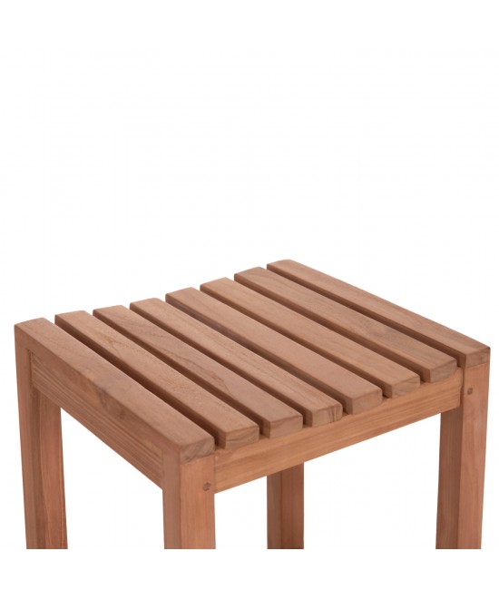ΣΕΤ ΤΡΑΠΕΖΙ ΜΕ 4 ΣΚΑΜΠΟ ΜΠΑΡ NIKOL HM10916 ΞΥΛΟ TEAK ΣΕ ΦΥΣΙΚΟ ΧΡΩΜΑ