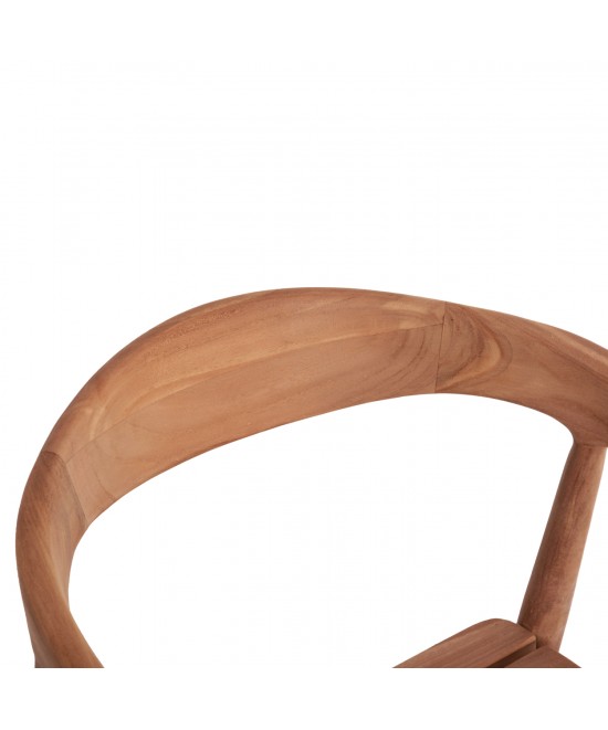 ΣΕΤ ΤΡΑΠΕΖΑΡΙΑΣ ΕΞ.ΧΩΡΟΥ 5ΤΜΧ EBENIZER HM10915 ΞΥΛΟ TEAK ΣΕ ΦΥΣΙΚΟ