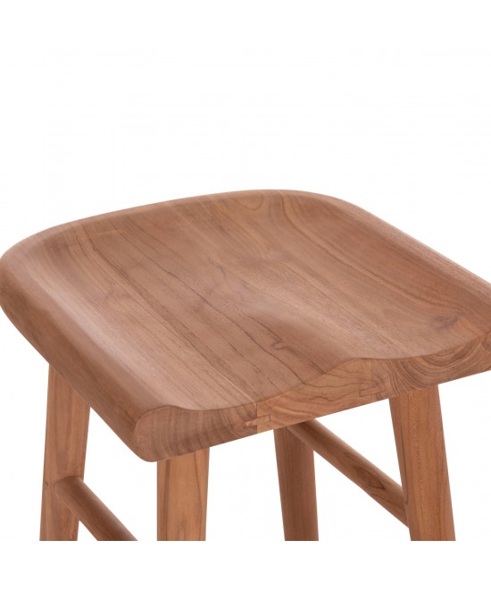 ΣΕΤ ΤΡΑΠΕΖΙ ΜΕ 2 ΣΚΑΜΠΟ ΜΠΑΡ BOLMAR HM10917 ΞΥΛΟ TEAK ΣΕ ΦΥΣΙΚΟ ΧΡΩΜΑ