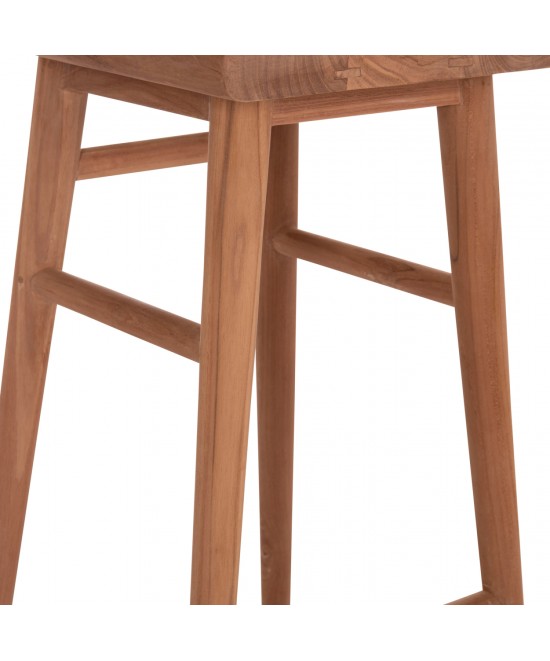 ΣΕΤ ΤΡΑΠΕΖΙ ΜΕ 2 ΣΚΑΜΠΟ ΜΠΑΡ BOLMAR HM10917 ΞΥΛΟ TEAK ΣΕ ΦΥΣΙΚΟ ΧΡΩΜΑ