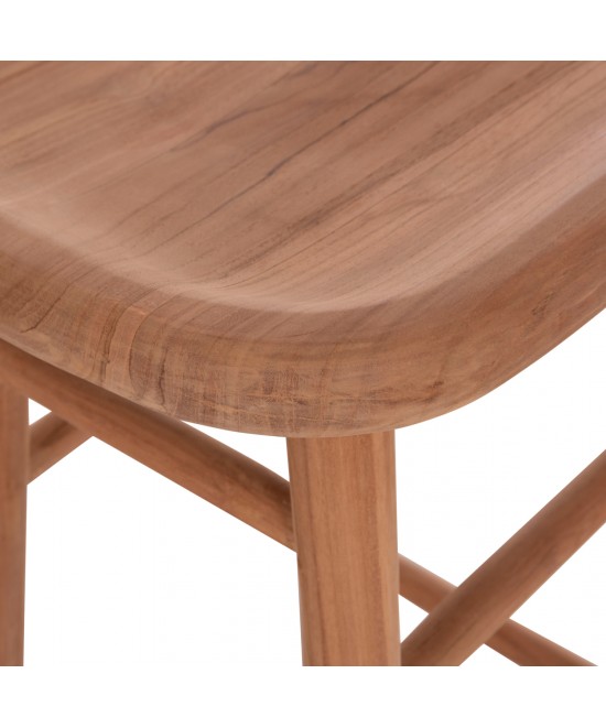 ΣΕΤ ΤΡΑΠΕΖΙ ΜΕ 2 ΣΚΑΜΠΟ ΜΠΑΡ BOLMAR HM10917 ΞΥΛΟ TEAK ΣΕ ΦΥΣΙΚΟ ΧΡΩΜΑ