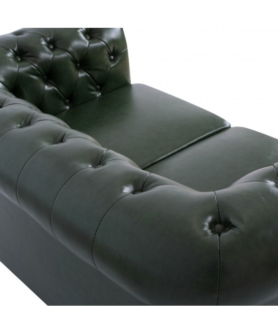 ΣΕΤ ΚΑΝΑΠΕΣ 2ΘΕΣΙΟΣ & 3ΘΕΣΙΟΣ HM10911.08 PU ΔΕΡΜΑ Τ.CHESTERFIELD ΚΥΠΑΡΙΣΣΙ