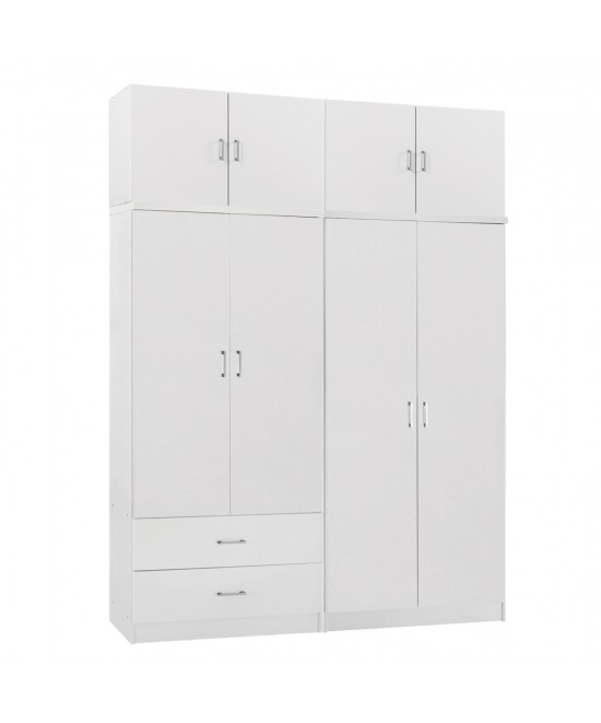 ΝΤΟΥΛΑΠΑ 4-ΦΥΛΛΗ ΜΕ ΠΑΤΑΡΙ & ΣΥΡΤΑΡΙΑ JENNA HM11355.05 ΜΕΛΑΜΙΝΗ ΣΕ ΛΕΥΚΟ 160x43x240Υεκ