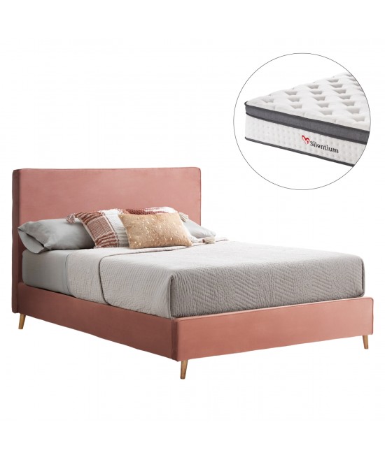 ΚΡΕΒΑΤΙ ΔΙΠΛΟ ΜΕ ΣΤΡΩΜΑ INDRA HM10810.12 ΣΑΠΙΟ ΜΗΛΟ ΒΕΛΟΥΔΟ--ΓΙΑ ΣΤΡΩΜΑ 160x200εκ ΚΡΕΒΑΤΙ ΔΙΠΛΟ ΜΕ ΣΤΡΩΜΑ INDRA HM10810.12 ΣΑΠΙΟ ΜΗΛΟ ΒΕΛΟΥΔΟ--ΓΙΑ ΣΤΡΩΜΑ 160x200εκ