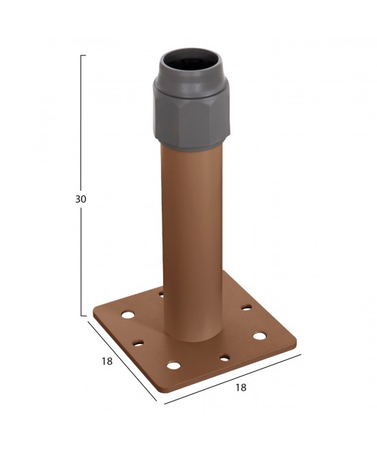 ΒΑΣΗ ΟΜΠΡΕΛΑΣ ΑΛΟΥΜΙΝΙΟΥ HM6607.02 HEAT TRANSFER ΑΛΟΥΜΙΝΙΟ 18x18x30Υεκ. ΒΑΣΗ ΟΜΠΡΕΛΑΣ ΑΛΟΥΜΙΝΙΟΥ HM6607.02 HEAT TRANSFER ΑΛΟΥΜΙΝΙΟ 18x18x30Υεκ.