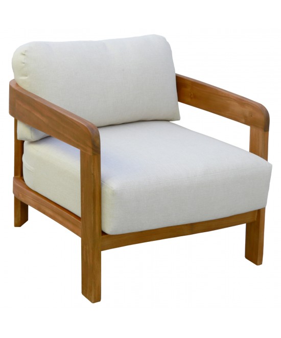 ΠΟΛΥΘΡΟΝΑ LOUNGE ΕΞ.ΧΩΡΟΥ SOLARA HM6513 ΞΥΛΟ ΑΚΑΚΙΑΣ ΦΥΣΙΚΟ-ΜΑΞΙΛΑΡΙΑ ΕΚΡΟΥ 75x75x63Υεκ