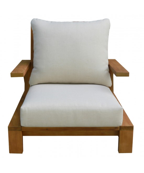 ΠΟΛΥΘΡΟΝΑ LOUNGE MIREX HM6641 ΞΥΛΟ ΑΚΑΚΙΑΣ ΦΥΣΙΚΟ-ΕΚΡΟΥ ΜΑΞΙΛΑΡΙΑ 81x96x68Υεκ