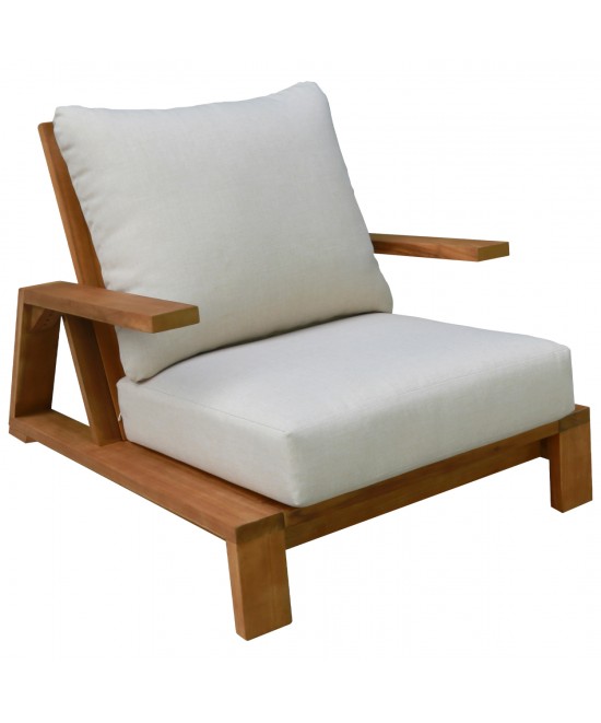 ΠΟΛΥΘΡΟΝΑ LOUNGE MIREX HM6641 ΞΥΛΟ ΑΚΑΚΙΑΣ ΦΥΣΙΚΟ-ΕΚΡΟΥ ΜΑΞΙΛΑΡΙΑ 81x96x68Υεκ