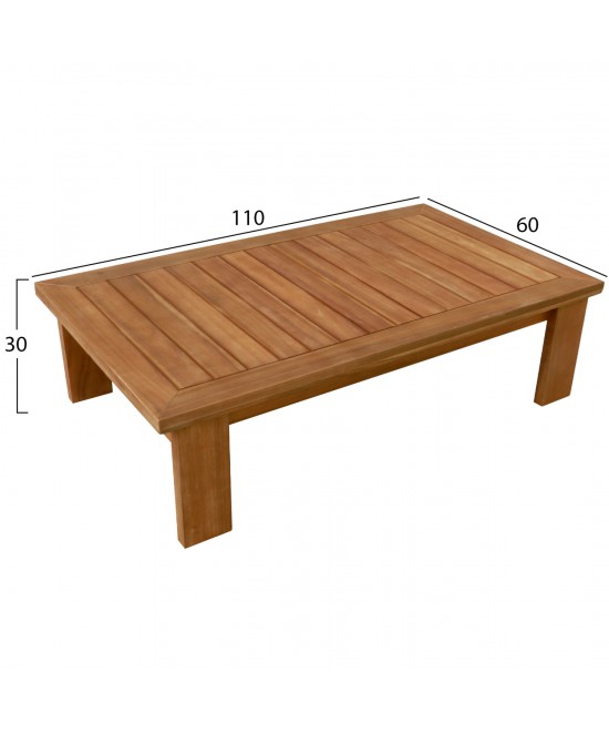 ΣΕΤ ΣΑΛΟΝΙ LOUNGE 4ΤΜΧ MIREX HM6521 ΞΥΛΟ ΑΚΑΚΙΑΣ--ΠΟΛΥΕΣΤΕΡΙΚΑ ΜΑΞΙΛΑΡΙΑ ΕΚΡΟΥ