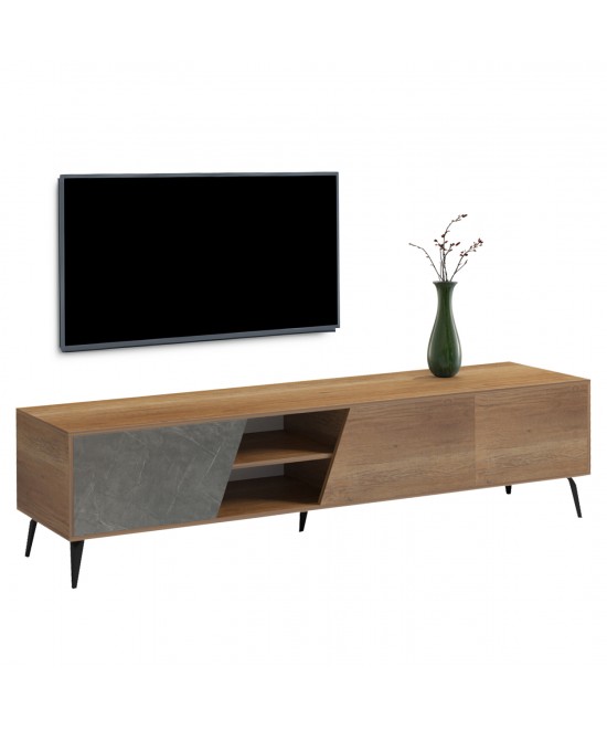 ΕΠΙΠΛΟ ΤΗΛΕΟΡΑΣΗΣ CATERRA HM18374.14 ΜΕΛΑΜΙΝΗ ΦΥΣΙΚΟ-MOORE STONE 180Χ35.5Χ48Υεκ. ΕΠΙΠΛΟ ΤΗΛΕΟΡΑΣΗΣ CATERRA HM18374.14 ΜΕΛΑΜΙΝΗ ΦΥΣΙΚΟ-MOORE STONE 180Χ35.5Χ48Υεκ.